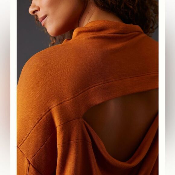 Daily Practice by Anthropologie Ruched Cozy Dress size Medium - Picture 3 of 16